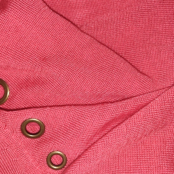 Worthington Coral Sweater with Chiffon Hem - Picture 7 of 12